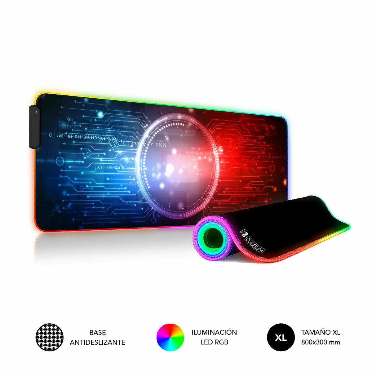 Protiskluzová předložka Subblim SUBMP02RGB12 80 x 30 cm